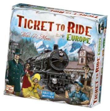 Jogo de tabuleiro Ticket to Ride Europe
