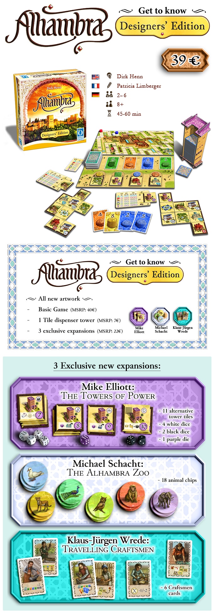 Alhambra Designers Edition em financiamento coletivo